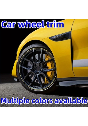 Willowhaven 1 Adet 8m Mavi Lastik Jant Koruma Şeridi, 9 Renk, Çarpışma Önleyici Dayanıklı