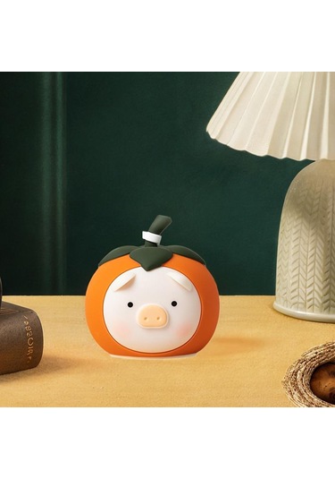 Suntek Trabzon Hurması Gece Lambası Ofis Ev Yatak Odası Için Turuncu Diğer