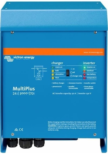 Inverter/charger 3000va, Pmp122300001, Victron