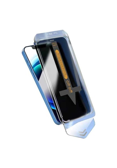 İphone Uyumlu 16 Hayalet Ekran Koruyucu Kolay Takma Aparatlı Hücresel Toz Önleme Süper Fast-p