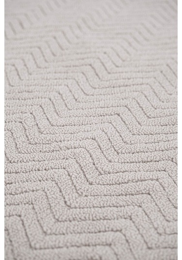 Tilos Jakarlı Ayak Havlusu Gri 50x80 2223 Gri