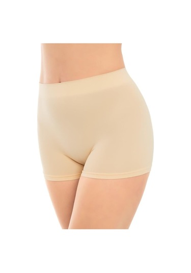 Cottonhill Premium - Kadın Ten Ultra-rahat Seamless Boxer Ten