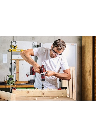 Einhell TE-CD 18/48 Li-i Üç Akülü Darbeli Matkap Vidalama + Axxio Taşlama Seti