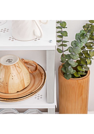 Porsima ORG-02 4lü Raf Düzenleyici - Dolap İçi Düzenleyici Raf Beyaz