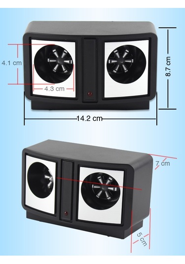 Igreen Dual Speaker Fare ve Haşere Kovucu + Eco Ultrasonik Fare ve Haşere Kovucu