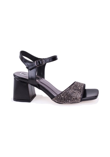 Dagoster Dza07-3371040 Siyah Klasik Topuklu Kadın Ayakkabı siyah