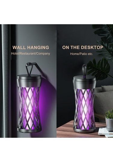 Novahub Elektrikli Sivrisinek Öldürücü - Uv Işıklı Şarj Edilebilir Böcek Lambası