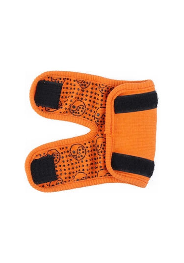 Homyl 2x Pet Diz Pedleri Bacak Desteği Brace Koruyucu Turuncu-l