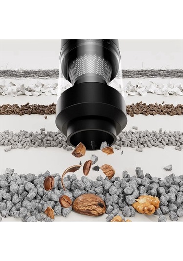 Crackedice Kablosuz Araba Elektrikli Süpürgesi Yüksek Emiş Üfleme Hava Çıkarma Siyah