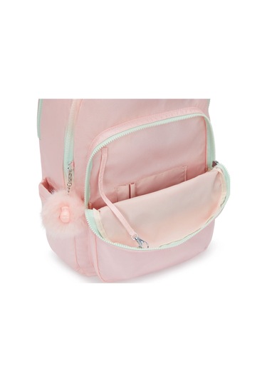 Kipling Seoul Lap Okul Çantası Blush Metallic Kı7135e7l Çok Renkli