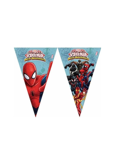 Spiderman 16 Kişilik Doğum Günü Set Parti Seti Konsept Parti