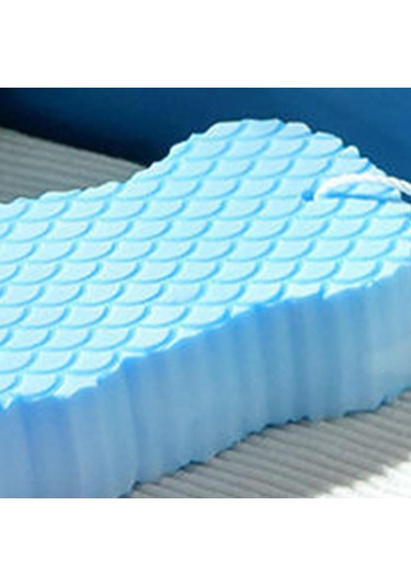 Suntek Duş Süngeri Yumuşak Sevimli Şekiller Nazik Mavi