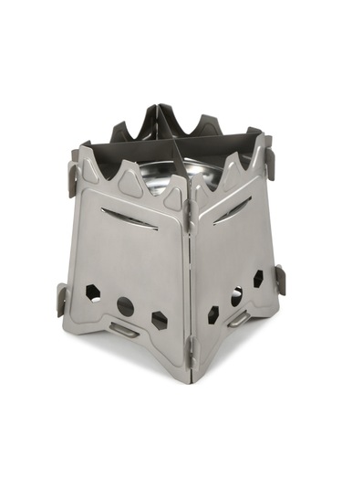 Mufunye Kamp Titanyum Odun Sobası, Ultralight Folding - Taşınabilir Ve Kolay Kullanım Çok Renkli