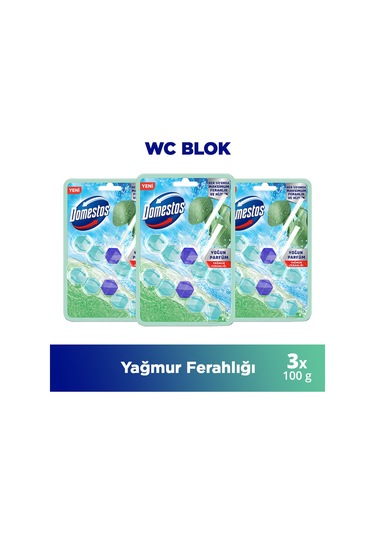 Tuvalet Bloğu Yağmur Ferahlığı 100 G X3