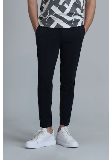 Lufian Erkek Pito Jogger Tailored Fit Pantolon 111190330 Lacivert