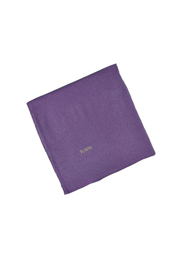 Tuana Eşarp Pamuk Jazz Eşarp 110x110cm Mor