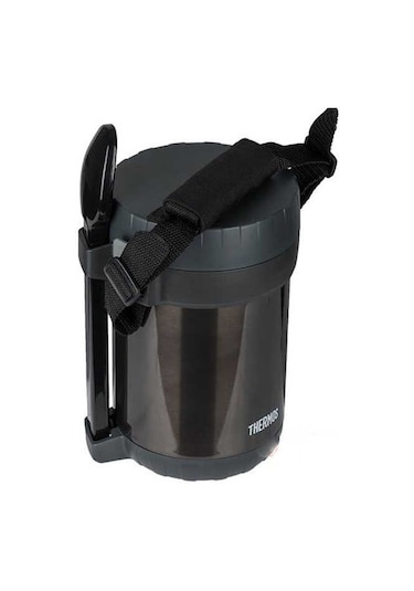 Thermos Fbb-1800 3 Bölmeli Paslanmaz Çelik Yemek Termosu 197623 Gri