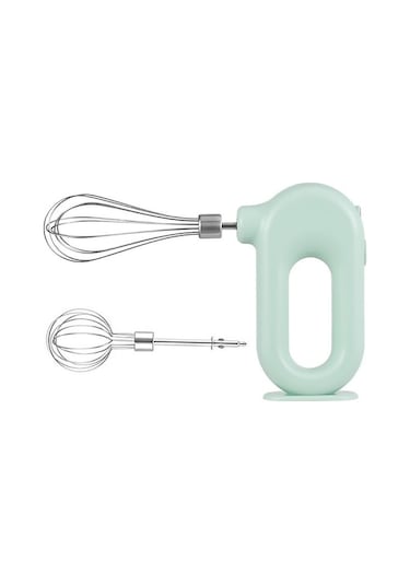 Cbtx Kablosuz El Elektrikli Yumurta Çırpıcı Kek Mikseri, Özellikler: Çift Çubuk Yeşil Soğan A Yeşil