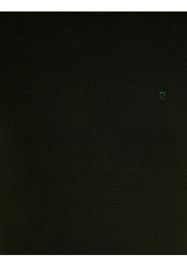 Pierre Cardin Erkek Koyu Yeşil Kazak /triko 50257290-vr079 Koyu Yeşil