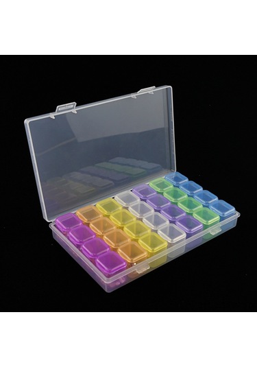 Tenfowee 28 Bölmeli Minik Kırılmaz Akrilik Manikür Kutusu - Taşınabilir, Şeffaf Kapaklı, Tek Tek Kullanılabilir Aksesuar Depolama Kutusu Beyaz Tenfowee 28 Bölmeli Minik Kırılmaz Akrilik Manikür Kutusu - Taşınabilir, Şeffaf Kapaklı, Tek Tek Kullanılabilir Aksesuar Depolama Kutusu Beyaz