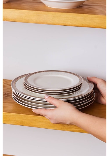 Karaca  Suzan 24 Parça 6 Kişilik Yemek Takımı