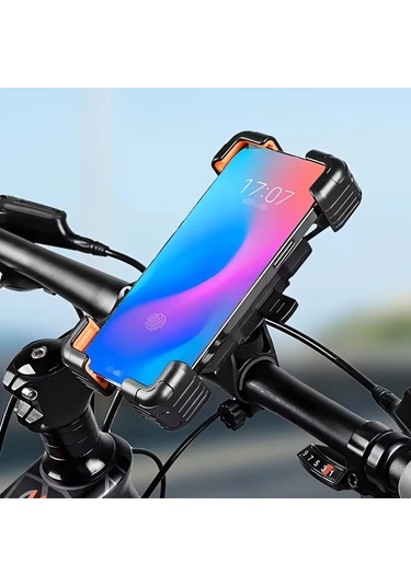 Motion003 Evrensel Bisiklet Ve Motosiklet Telefon Tutucu 11 43 18 29 Cm Siyah Sarı Siyah Sarı