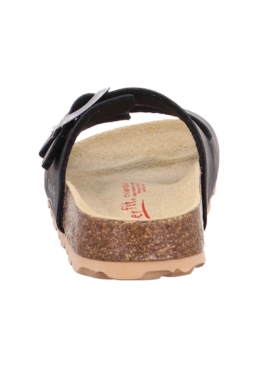 Superfit Fussbett Unisex Mantar Tabanlı Siyah Terlik 800111-0000 Siyah