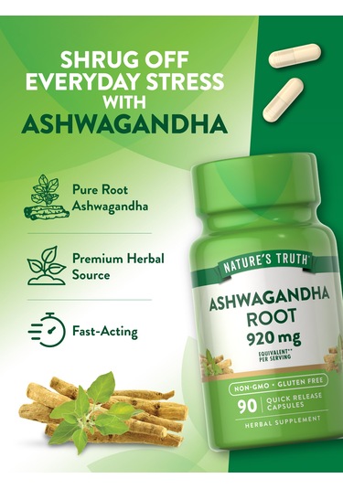 Nature's Truth Hint Ginseng Root 460 Mg, 90 Quick Release Capsule