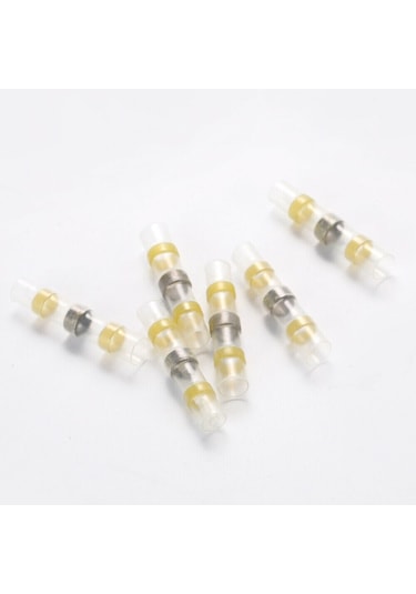Asafe Isı Büzüşmeli, Kendinden Lehimli, Izole Konnektör 6Mm Için