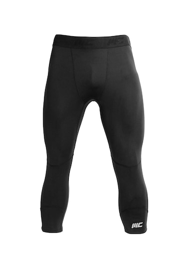 Musclecloth Training Erkek 3/4 Tayt Siyah SiYAH