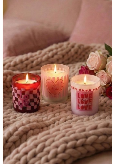 Love 3'lü Mum Seti 180 Gr Diğer
