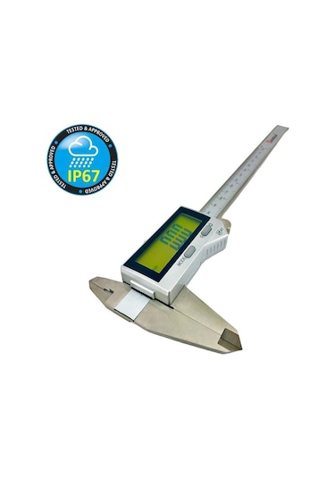 Dasqua 200Mm Su Geçirmez Dijital Kumpas Geniş Ekran 2610-8110