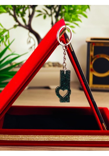Harfli Anahtarlık Epoksi Kişiye Özel Yapım El Yapımı Harf Anahtarlık Kalp Model Özel Tasarım Hediyelik Ürün Kalp Desenli Simli Anahtarlık Altın