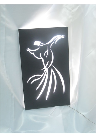 30X45Cm M3 Decorium Ledli Semazen Duvar Aydınlatması