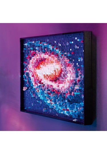 LEGO® Art Samanyolu Galaksisi 31212 - Yetişkinler için Koleksiyonluk Yaratıcı Tablo Modeli Yapım Seti (3091 Parça)