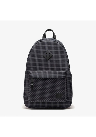 Herschel Heritage Checkered Unisex Siyah Sırt Çantası 11383 Siyah