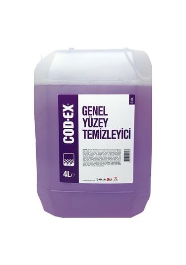 Cod-ex Genel Yüzey Temizleyici Lavanta 4 x 4 L