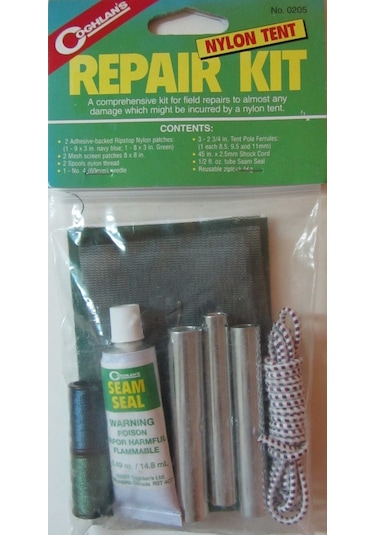 Coghlan's Çadır Tamir.Onarım Kiti Çok Renkli