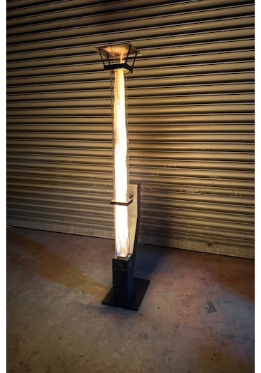 Füze Roket Pelet Sobası 160 Cm Mega Boy Pürmüz Ve Pelet Hediyeli  Ürün