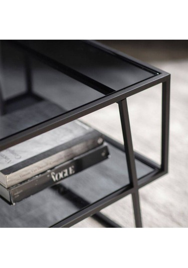 Miranda Siyah Metal&cam Orta Sehpa