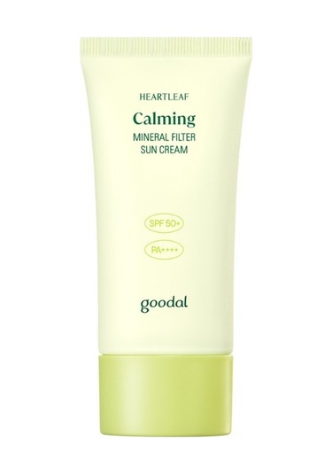 Goodal Heartleaf Calming Mineral Filter Sun Cream SPF50+ 50 ML