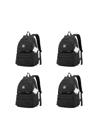 Xiyyadms Çiçek Desenli Vintage Sırt Çantası, 15.6" Laptop Taşıma, Yan Cep Ve Organizer Özellikli Çok Renkli