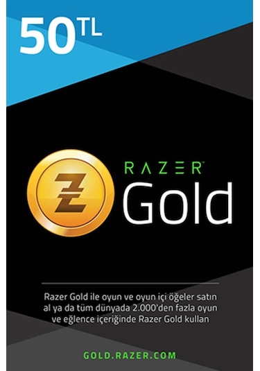 50 Tl Razer Gold Tr Pin (436607499)