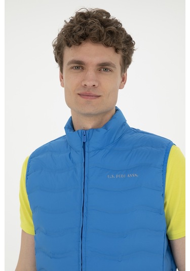 U.s. Polo Assn. Erkek Saks Yelek Dokuma 50280831-vr045 Mavi Mavi U.s. Polo Assn. Erkek Saks Yelek Dokuma 50280831-vr045 Mavi Mavi