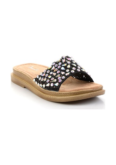 Siyah Kadın Terlik K04823121578 Siyah