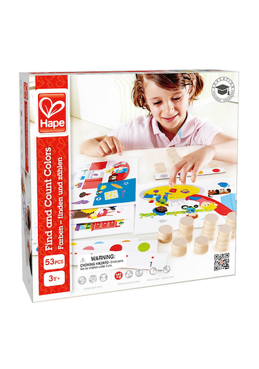 Hape Ahşap Renk Bulma Ve Sayma Oyunue6301