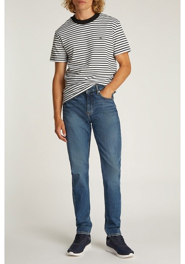 Calvin Klein Erkek Jean Pantolon Lacivert
