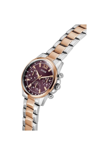 Guess Gugw0933l5 Kadın Kol Saati Rose Gold - Gümüş