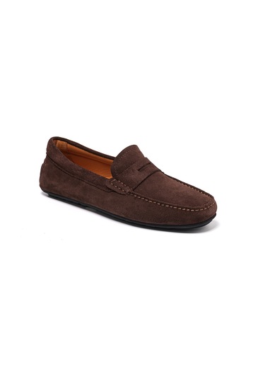 Sneaker Erkek Og-570 John May Kahve Süet Kahverengi