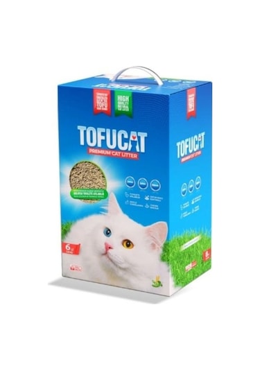 Tofucat Bitkisel Pelet Kedi Kumu 6l - Tozsuz, Doğal Ve Çevre Dostu Temizlik